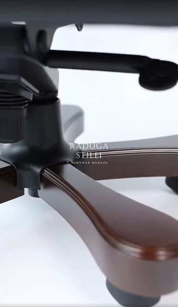 Кресло руководителя кожаное коричневое, Тереза люкс, рост от 180см